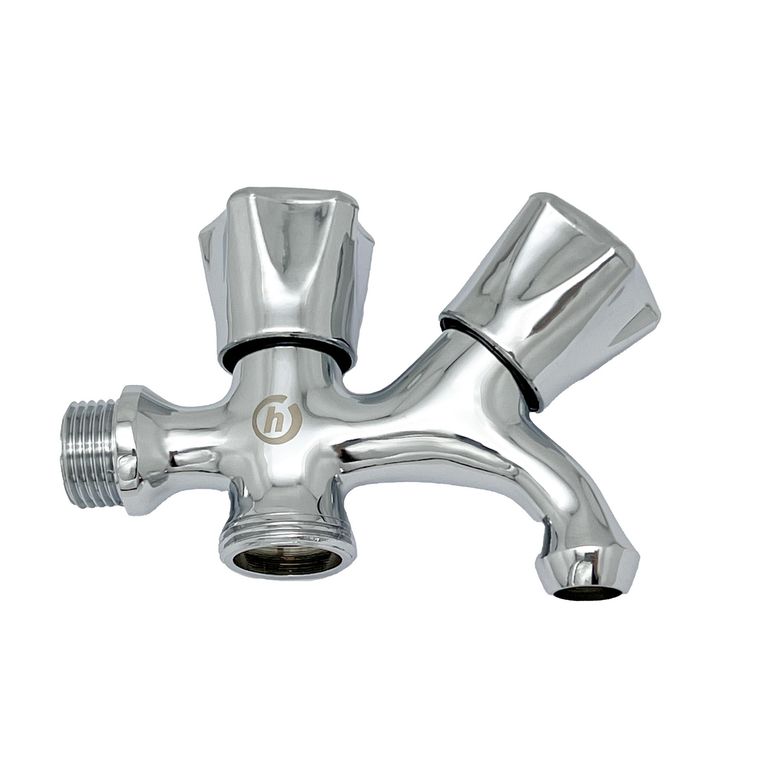 Llave para Lavadero 2 Manijas