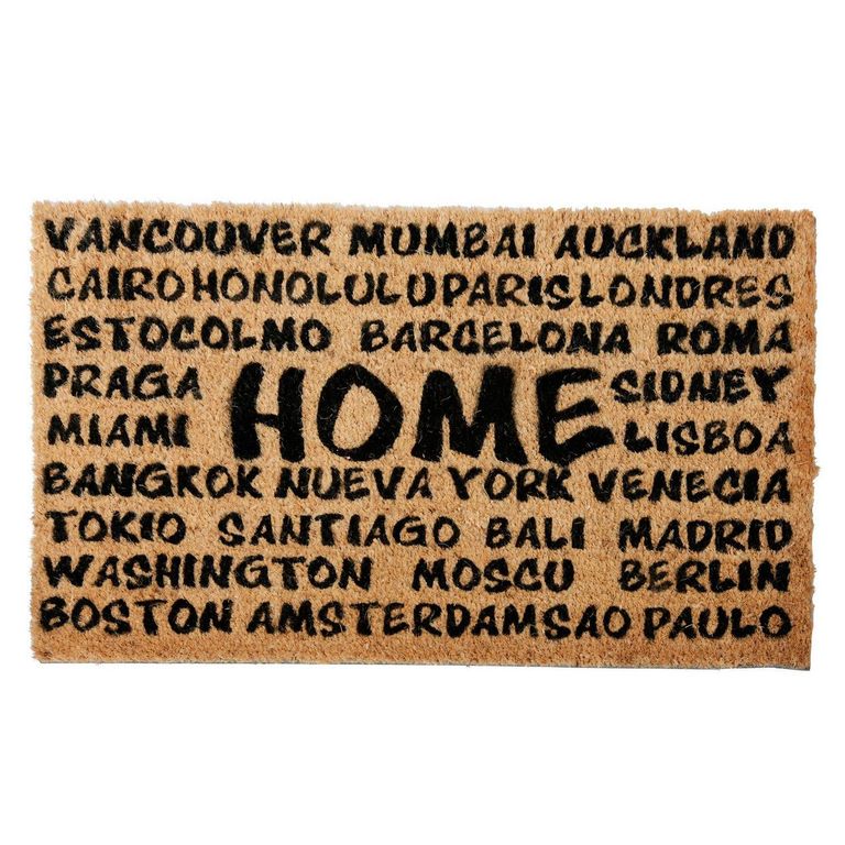 Felpudo Rectangular Home Ciudades 45x75cm
