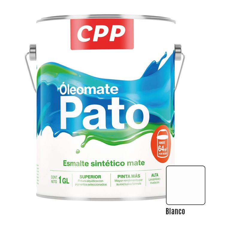 Esmalte Sintético Oleomate Blanco 1GL