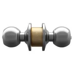 TRAVEX - Cerradura de Pomo Baño Acero