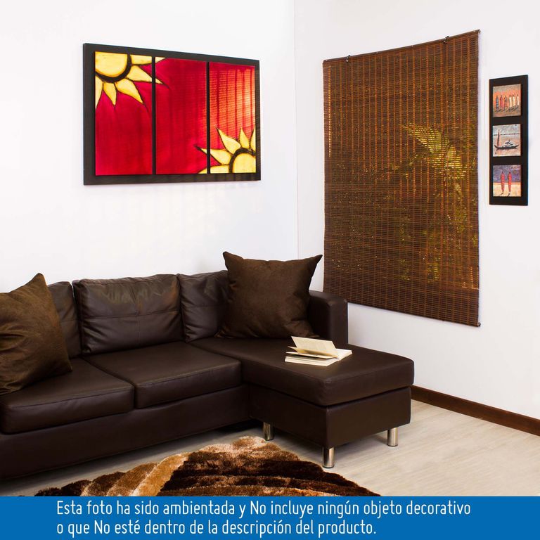 Persiana Horizontal De Bambú 120x165cm Seul