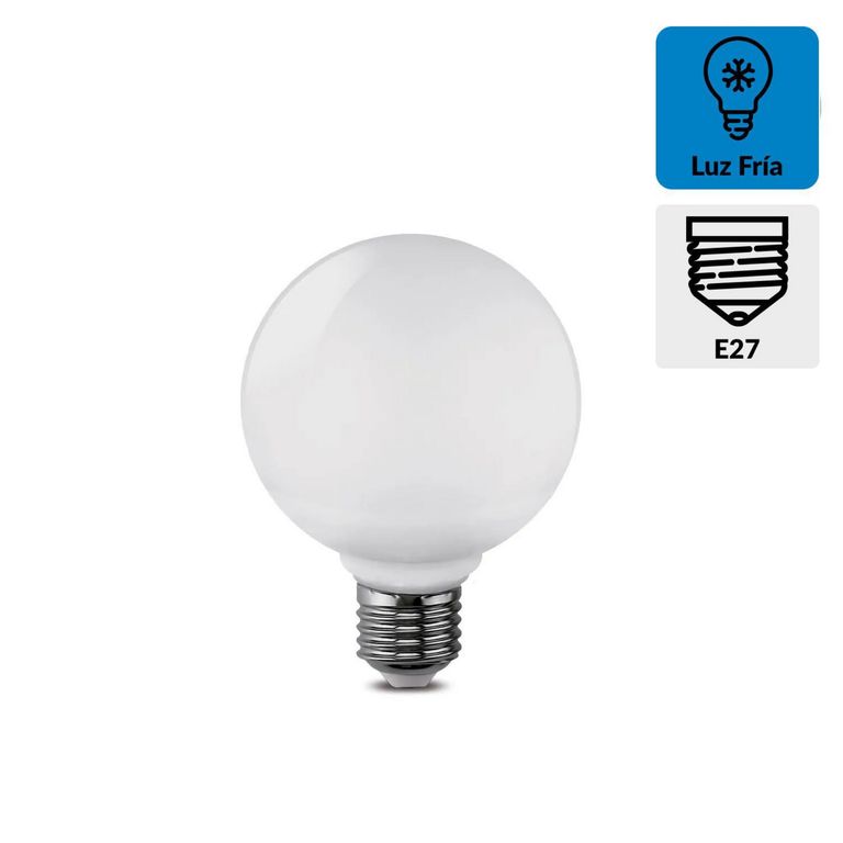 Foco Led Globo 12W E27 Luz Blanca