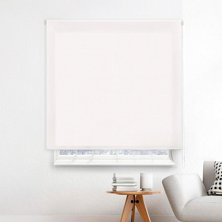 Cortina Roller Black Out 120x250cm Blanco