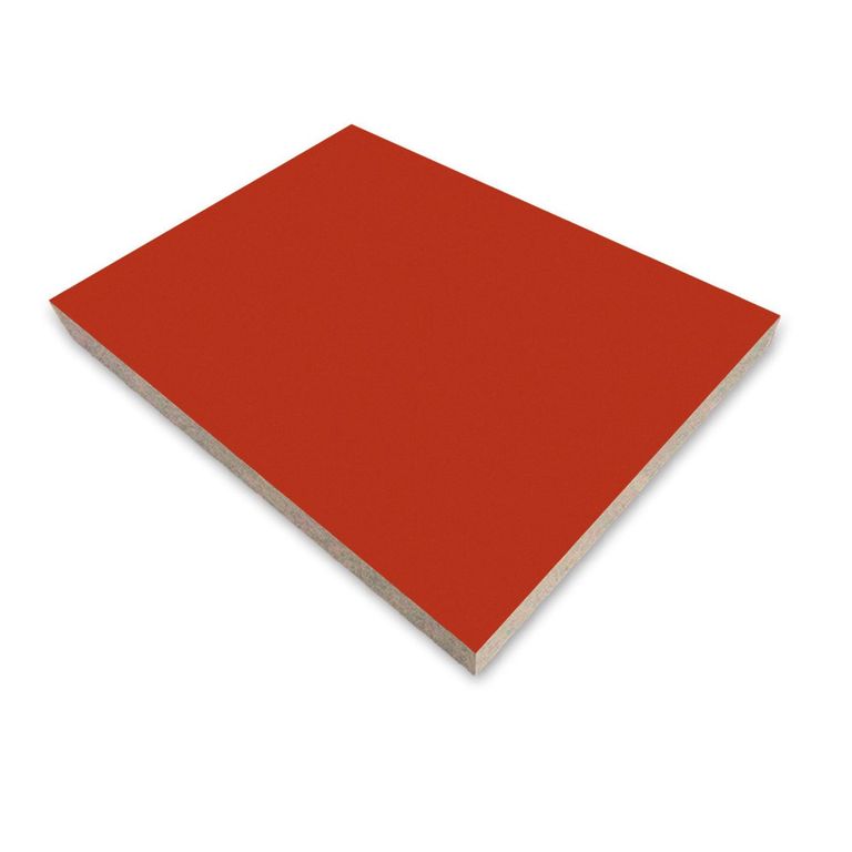 Melamina 18mm 7x8 Rojo Vesto