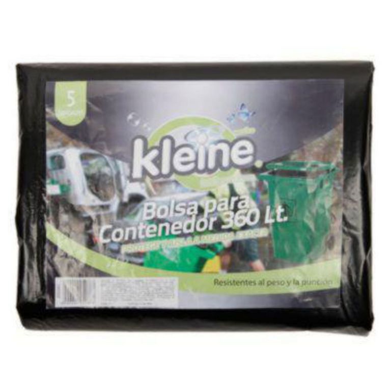 Bolsa para basura 360 Litros 5und
