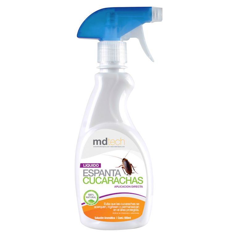 Líquido Espanta Cucarachas 500 ml Spray (210) Repele cucarachas y arañas