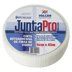 JUNTAPRO - Cinta para Drywall de Fibra de Vidrio 5cmx90m