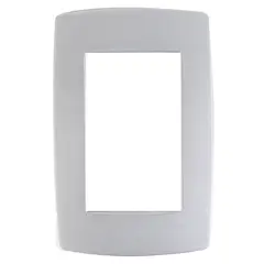 HALUX - Placa Piano Quadra Plateado