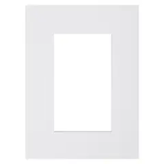 HALUX - Placa Minimal Blanco