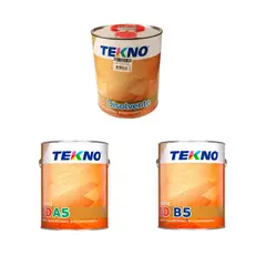 TEKNO - Reductor para DD 1gl + Barniz Transparente DD A5 1gl + Barniz Transparente DD B5 1/4gl