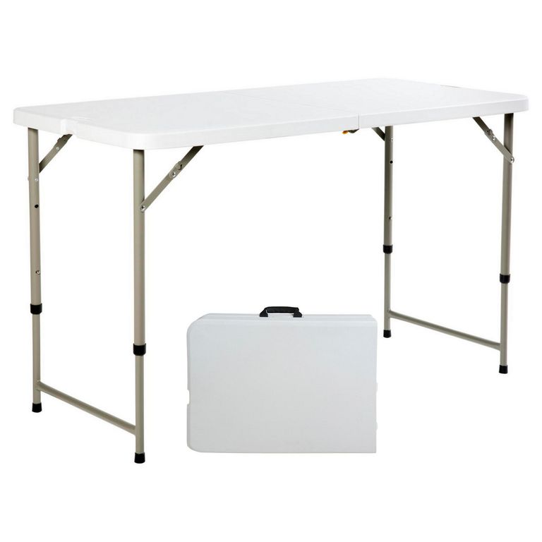 Mesa Plegable Rectangular Arena 120x60x74 Cm