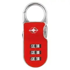 YALE - Candado con Clave TSA 30 mm Rojo