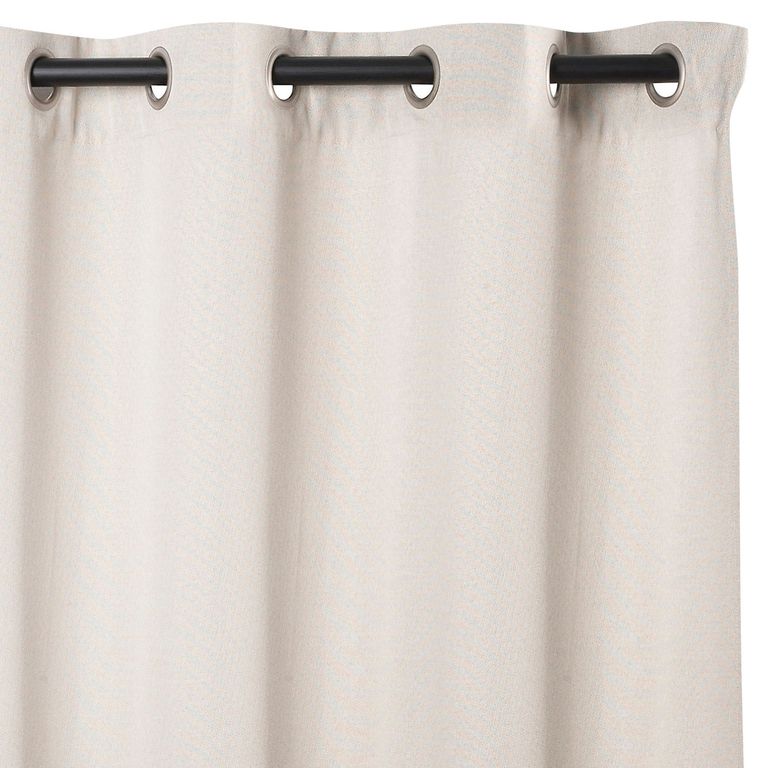 Cortina de Tela Lucca 140x250cm Natural