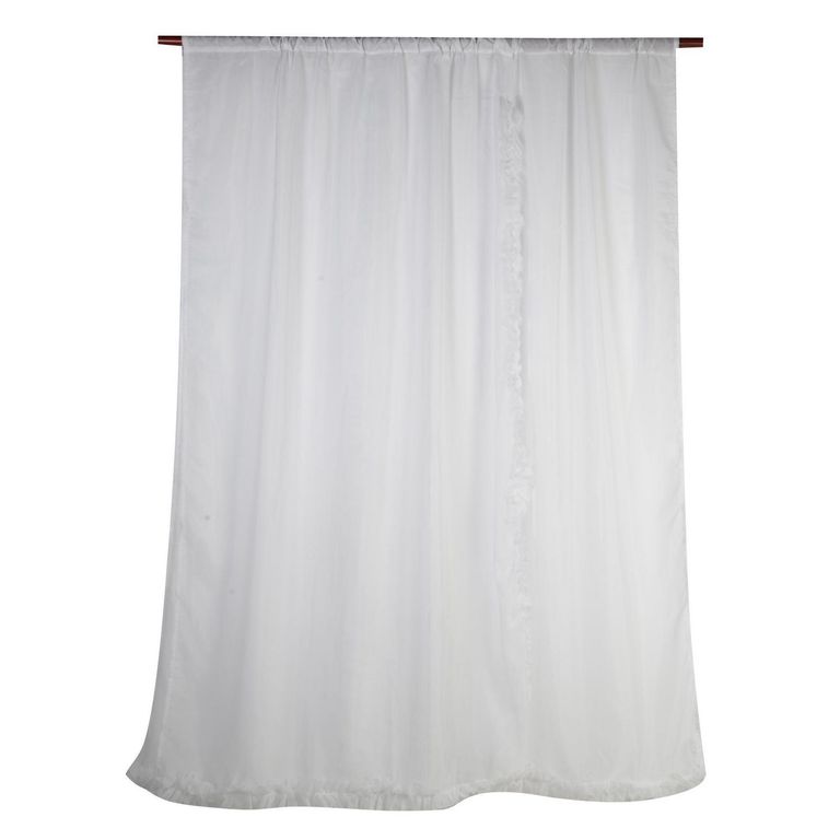 Cortina de Velo Romántico 200x220cm Blanco