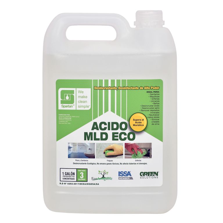 Desinfectante Acido Desincrust Biodeg Ecológico 1Gl