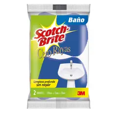 SCOTCH BRITE - Esponja Esponja Pack X2