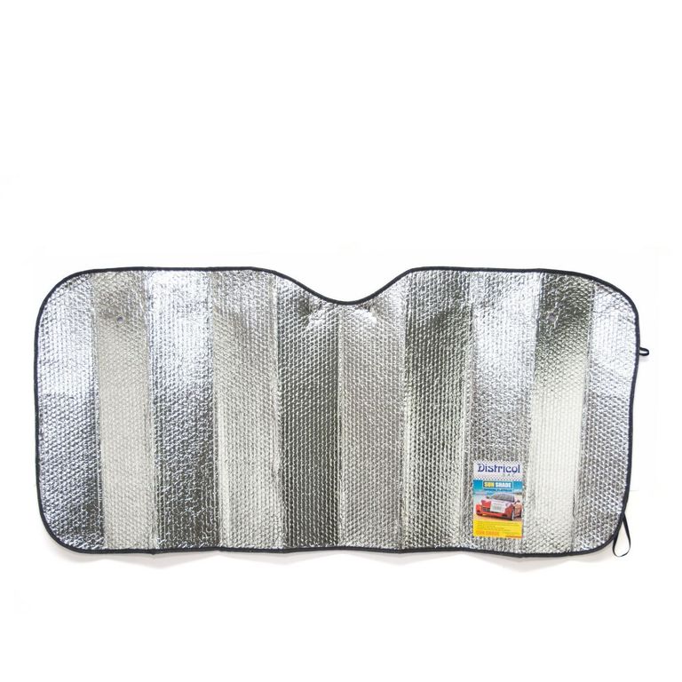 Tapasol para Auto Corredizo Redondo 60 cm Plateado