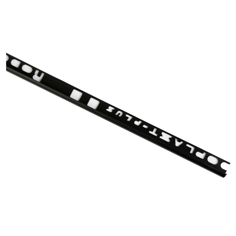 Perfil Rodoplast Negro 8mm x 2.4m