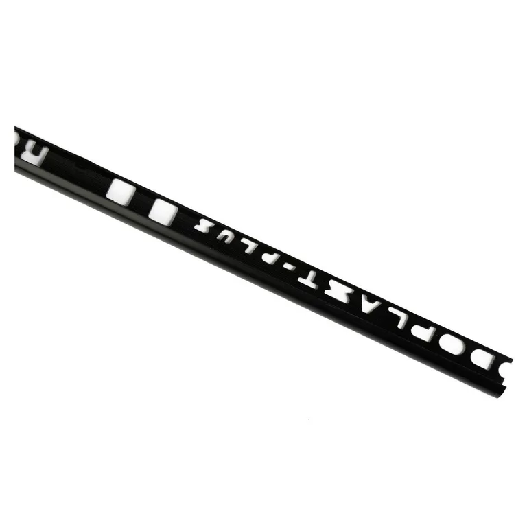 Perfil Rodoplast Negro 11.5mm x 2.4m