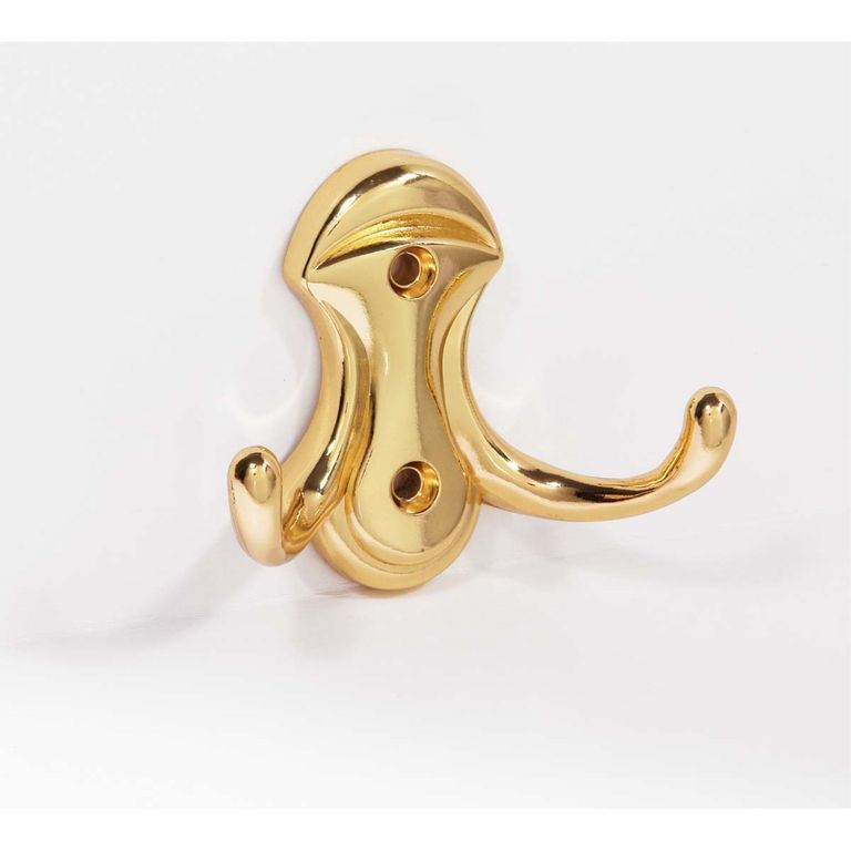 Perchero Dorado 65x33 mm.