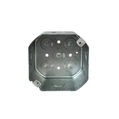JORMEN - Caja de paso octogonal 1/2" Metal
