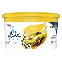 GLADE - Aromatizante Gel Car Aroma Citrus