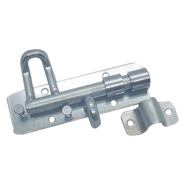 Pestillo Zincado 5/8" x 8 cm.