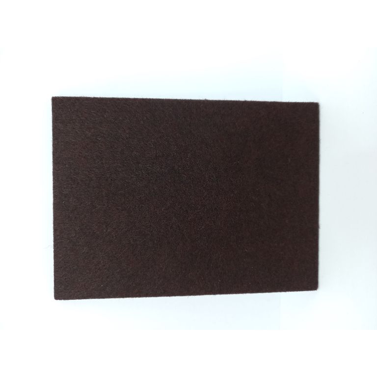 Deslizador para Muebles de Felpa Adhesiva Negro 15 mm