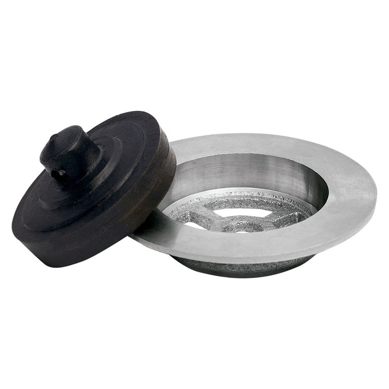 Tapón de Rejilla 3'' Cromado