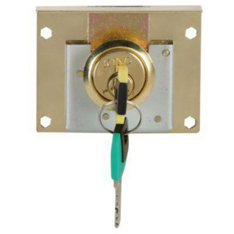 Cerradura para Escritorio 2 Golpes 22 mm.
