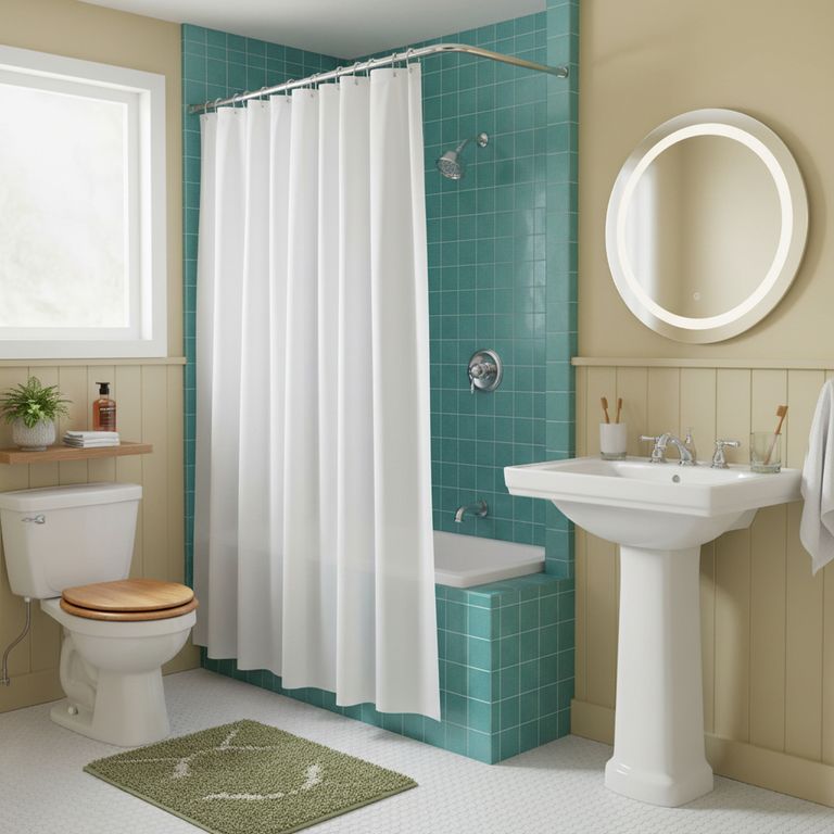 Cortina de Baño Eva 180x180cm