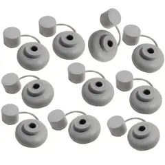 FIXSER - Capuchón Techo Gris X 10un