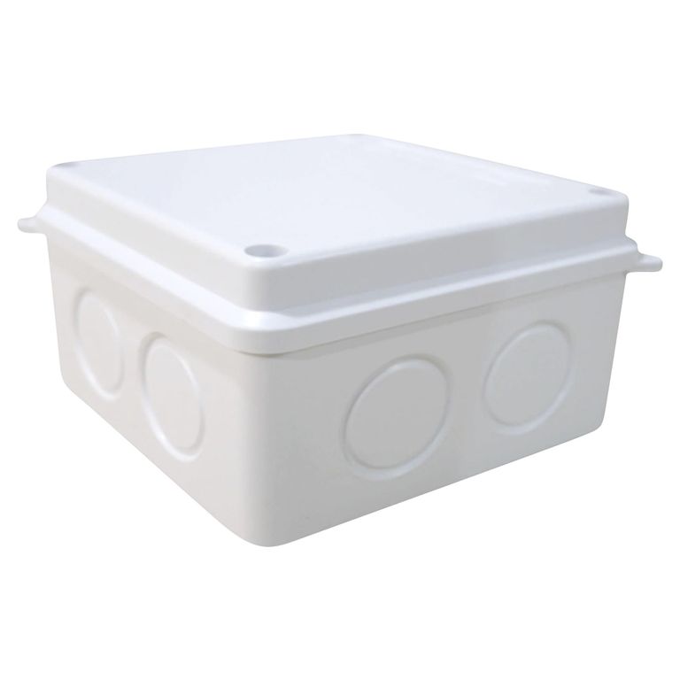 Caja de Pase Adosable PVC 100x100x70mm