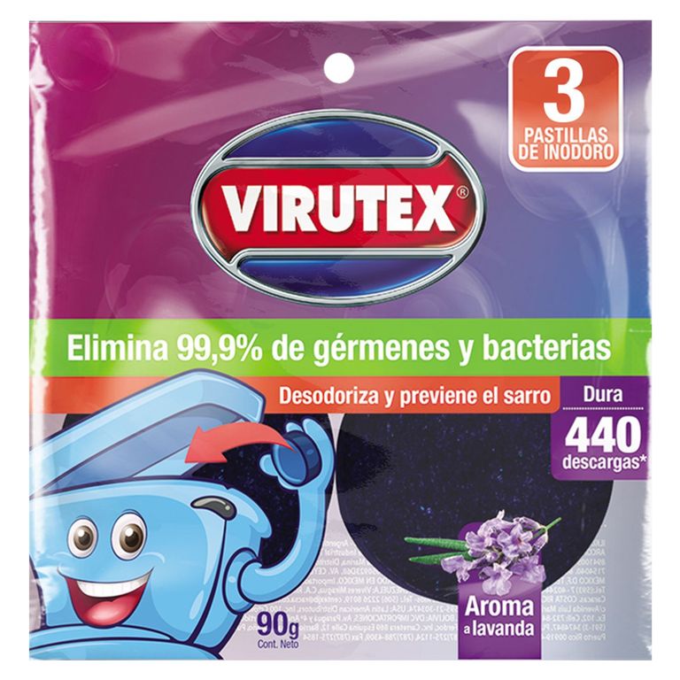 Pastillas Para Inodoro Lavanda X3 Unid