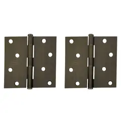 GENERICO - Bisagra de Bronce 4x4" x 2 und
