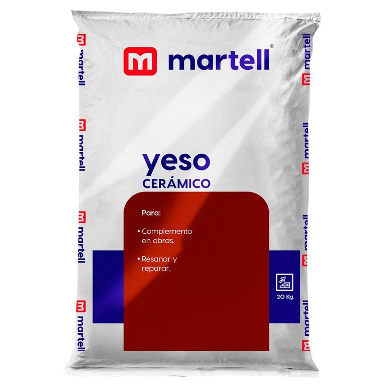 Yeso Cerámico Martell Bolsa 20kg