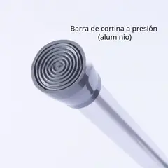 GENERICO - Barra P/Cortina 125-235CM PRES A