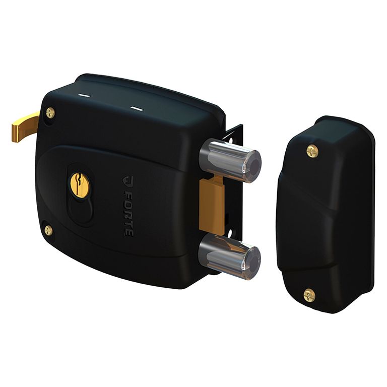 Cerradura de Sobreponer BK-240 Negro Forte