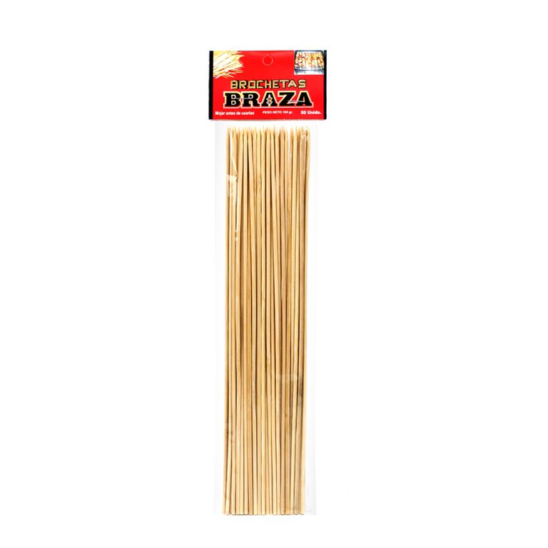 Brochetas de Bambú 50 und