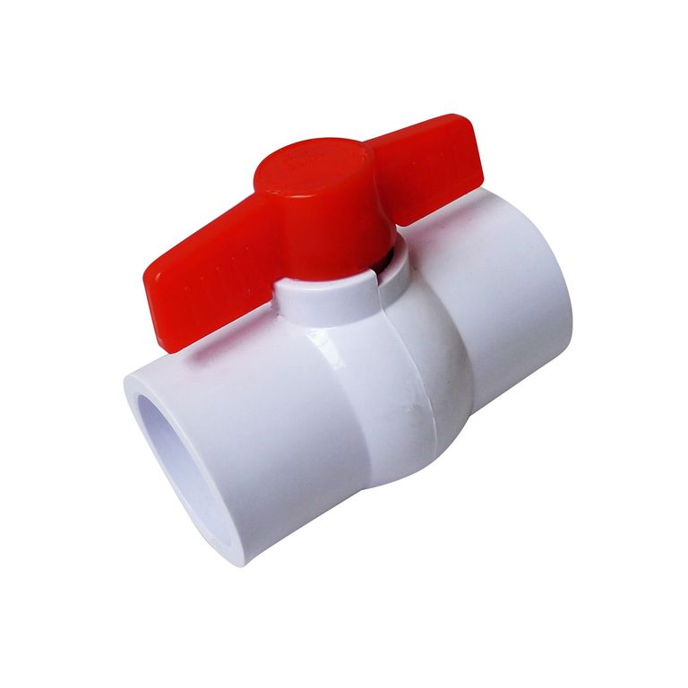 Válvula esférica 1 1/2" PVC Humboldt