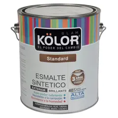 KOLOR - Esmalte Standard Azul Eléctrico Brillante 1gl