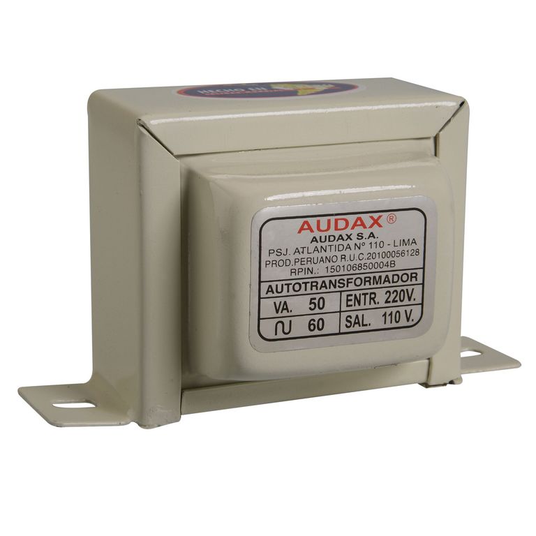 Autotransformador de corriente 50VA 220/110V Monofásico