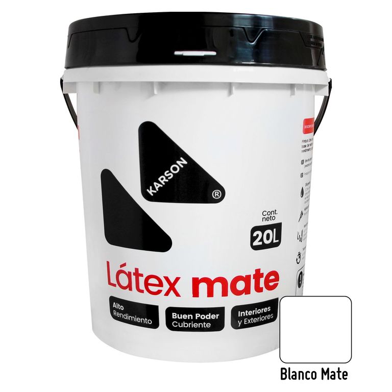 Pintura Látex Karson Blanco 4GL