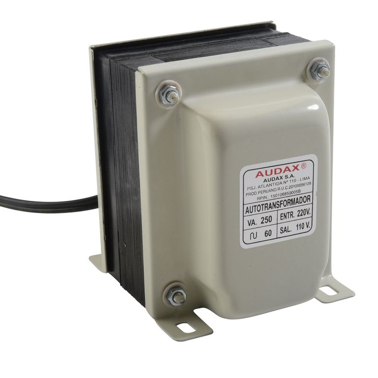 Autotransformador de corriente 250VA 220/110V Monofásico