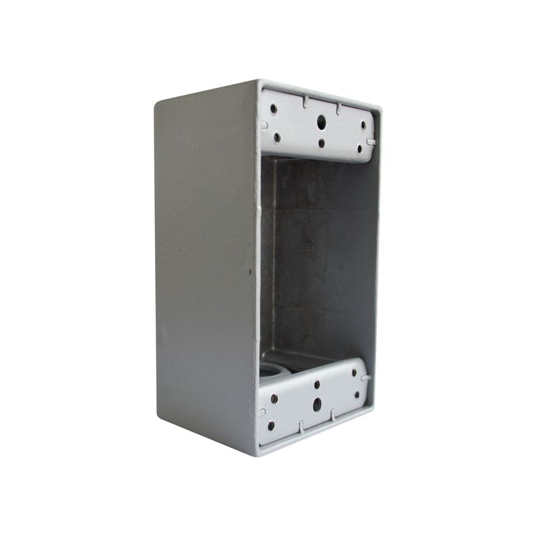 Caja Rectangular Conduit 3/4" 3 Salidas