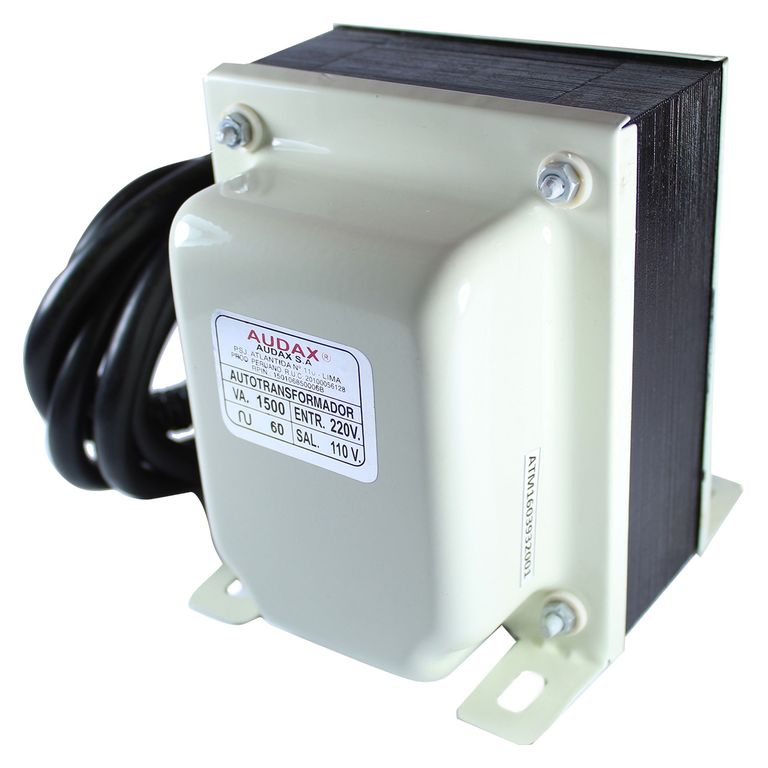 Autotransformador de corriente 1500VA 220/110V Monofásico