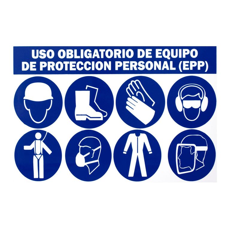 Señal Ps Uso Obligatorio De Epps 30X45Cm