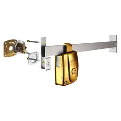 FORTE - Tranca de Alta Seguridad Dorado