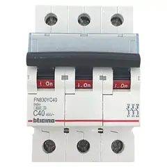 BTICINO - Interruptor Termomagnético 3x40A