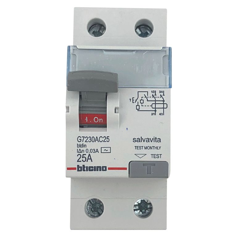 Interruptor diferencial 2x25A Bticino